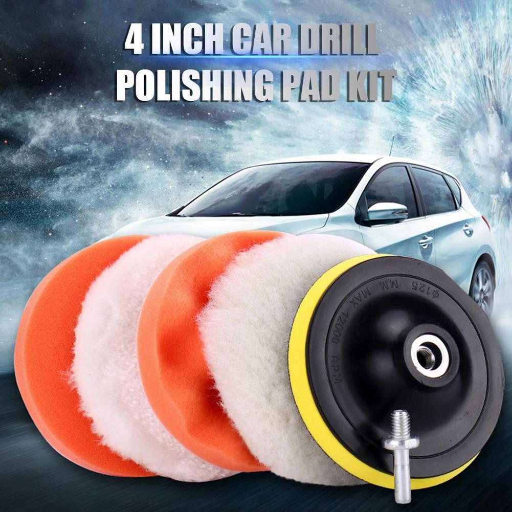 Polish Pad Set Buffer - 6 قطعة/المجموعة سيارة إسفنجة تلميع منصات