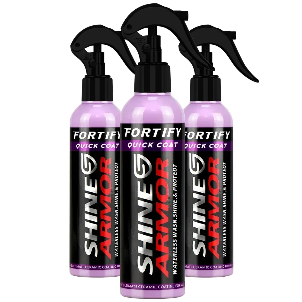 Car Wax Ceramic Coating - شين أرمور فورتيفاي كويك كوت طلاء