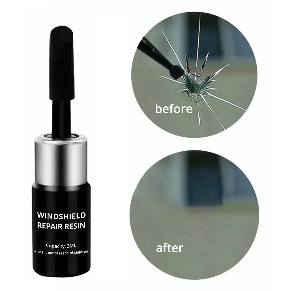 Glass Cleaner Streak - أداة إصلاح زجاج السيارة المتصدع، سائل