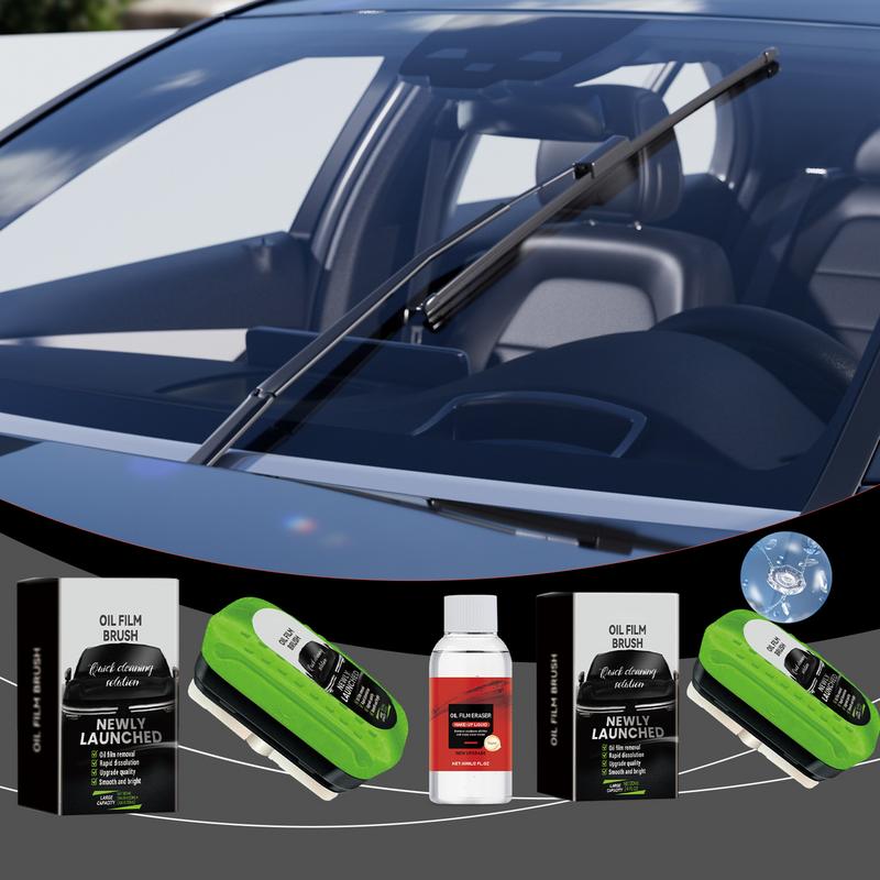 Car Cleaning Brush - أداة تنظيف فيلم زيت السيارة 120