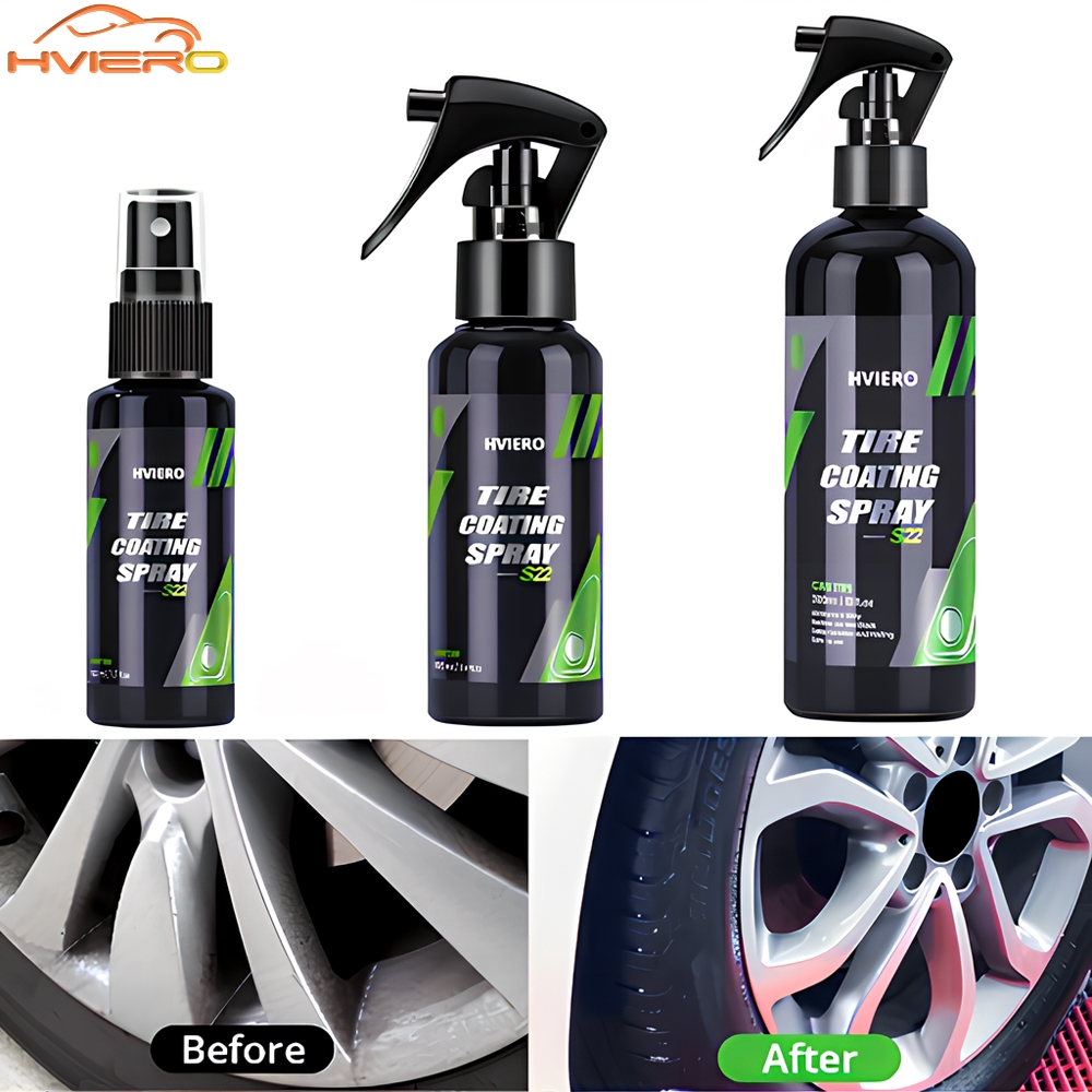 Tire Shine Spray Sealant - سيارة السيارات الإطارات لمعان طلاء الإطارات