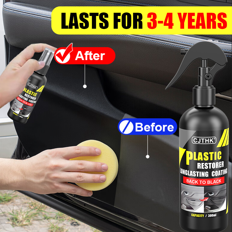Trim Restorer Plastic - منتج تجديد البلاستيك للسيارات، ملمع بلاستيك
