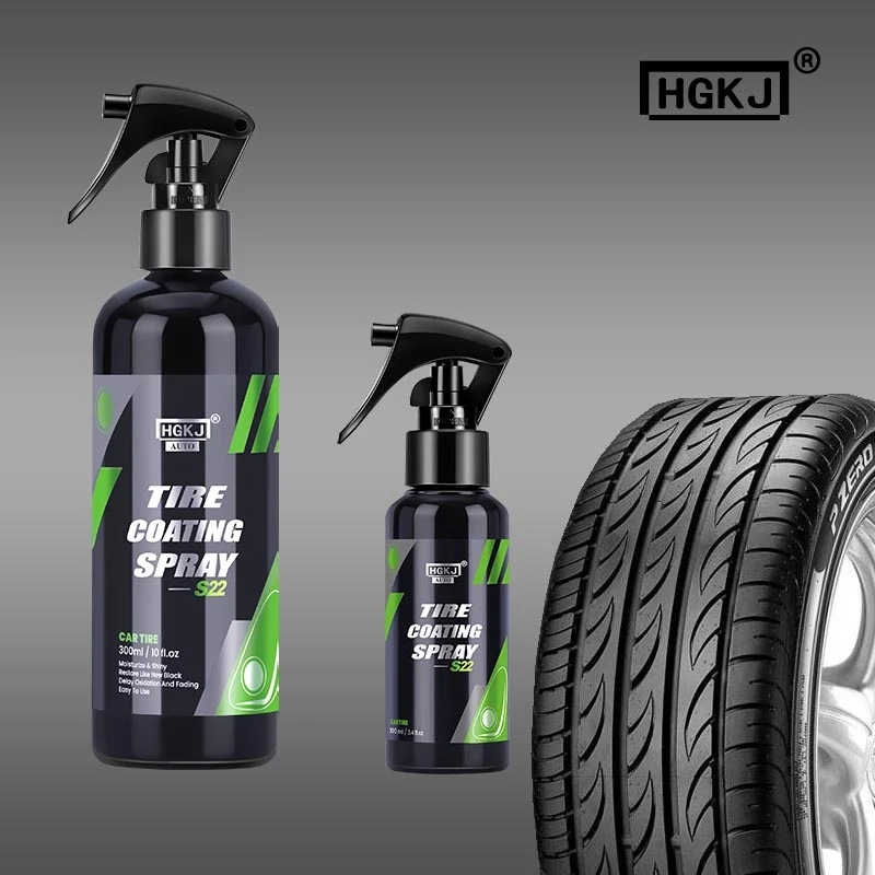 Tire Shine Spray Sealant - رائج 2026 بخاخ طلاء إطارات لامع،