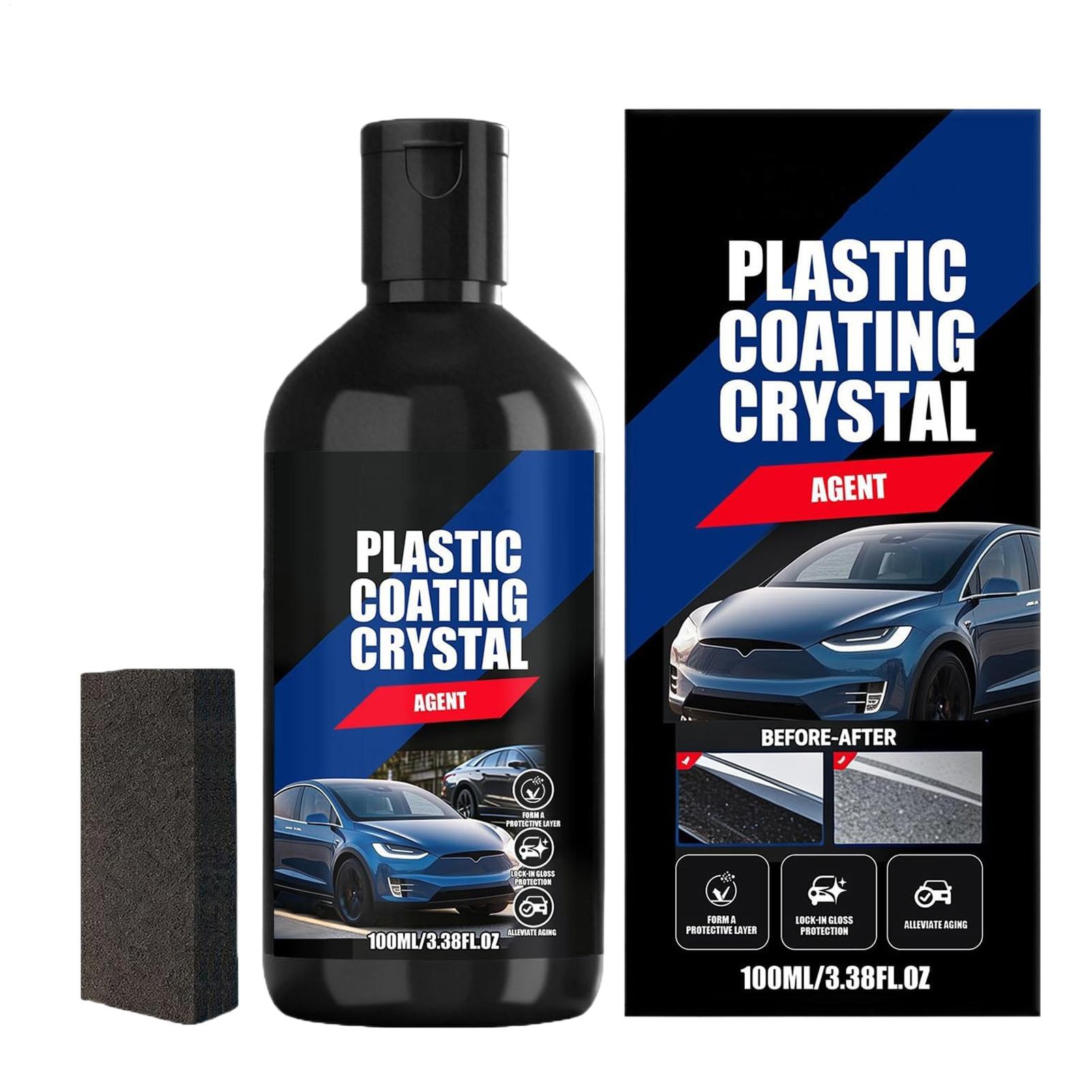 Trim Restorer Plastic - مُرمم حواف السيارات السوداء 100 مل،