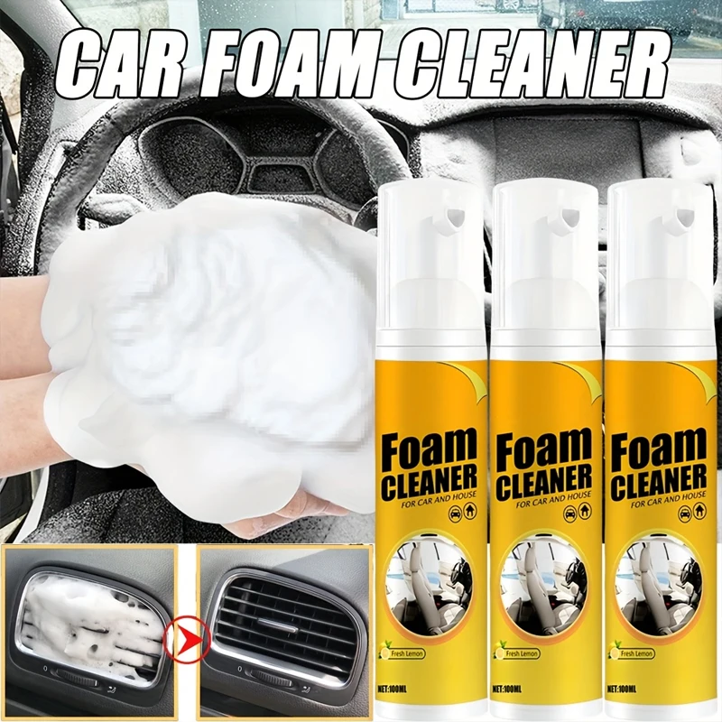 Leather Cleaner Interior - لوازم منظف الرغوة متعددة الوظائف ملحقات