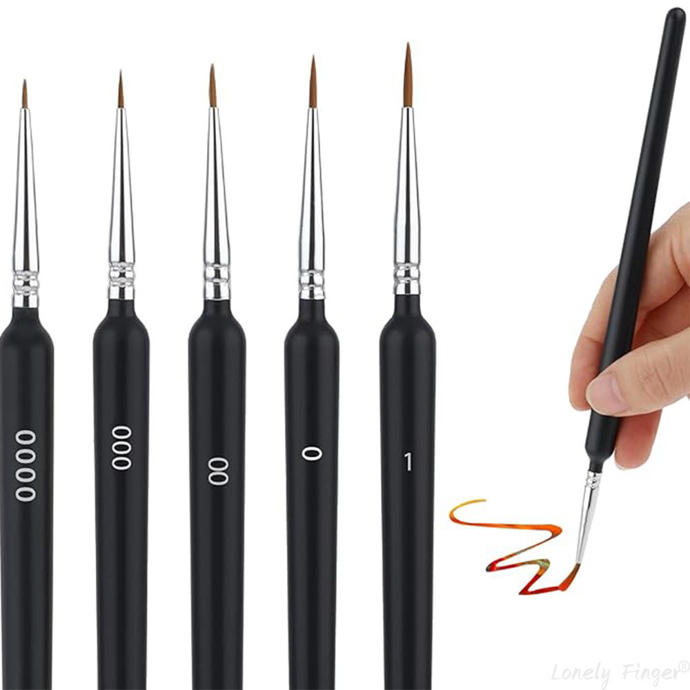 Detailing Brush Set - مجموعة فرش الطلاء 5/11 قطعة، فرش