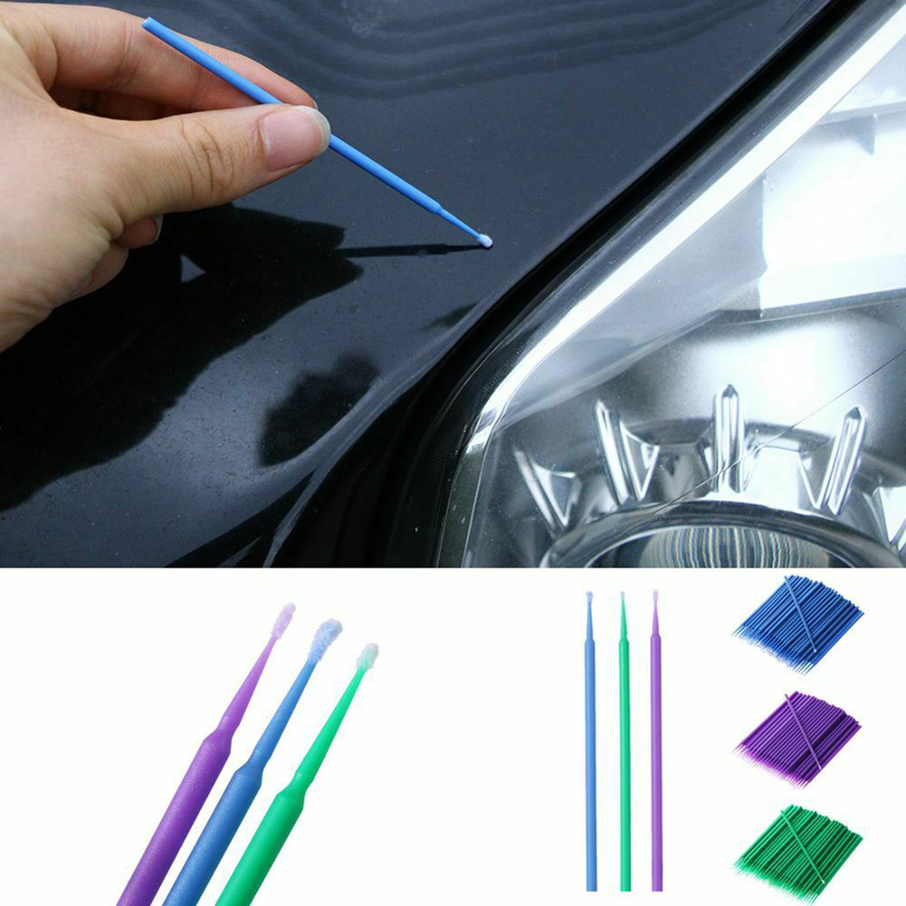 Detailing Brush Set - فرش طلاء السيارات مع عصا للاستعمال
