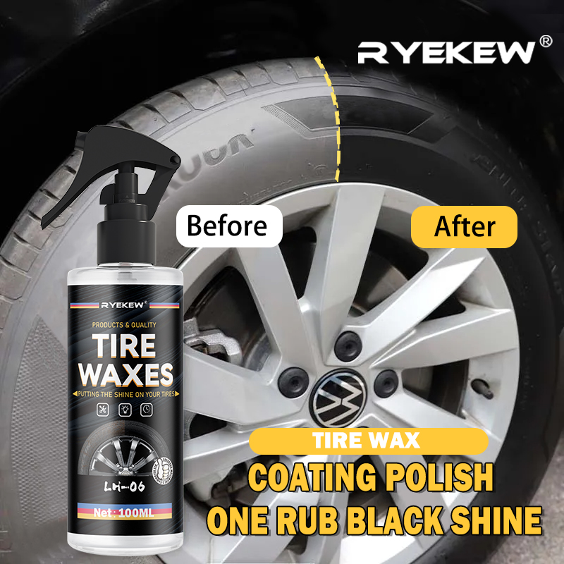 Tire Shine Spray Sealant - ملمع الإطارات طلاء الإطارات رذاذ مسعور