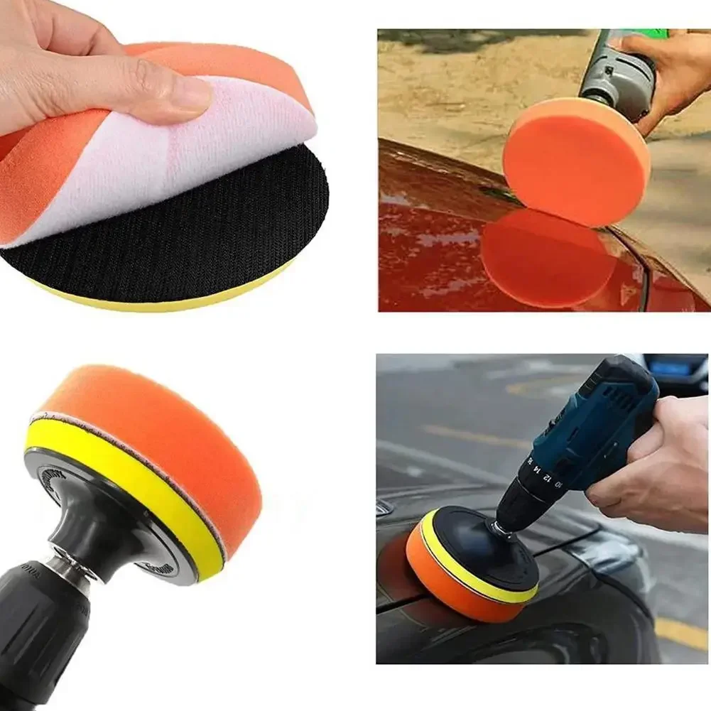 Polish Pad Set Buffer - مجموعة من 6 قطع من وسادات