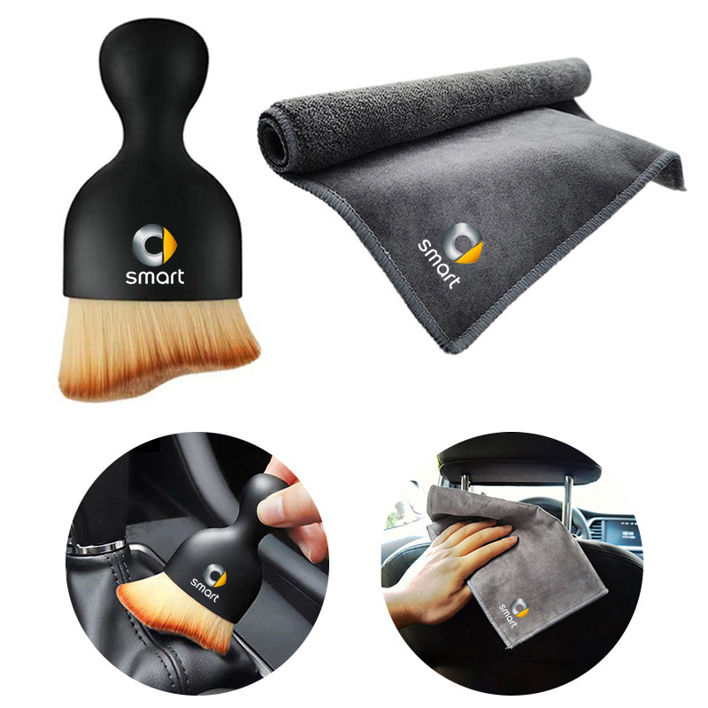 Microfiber Towel Detailing - فرشاة تنظيف السيارة لسيارات بنز سمارت