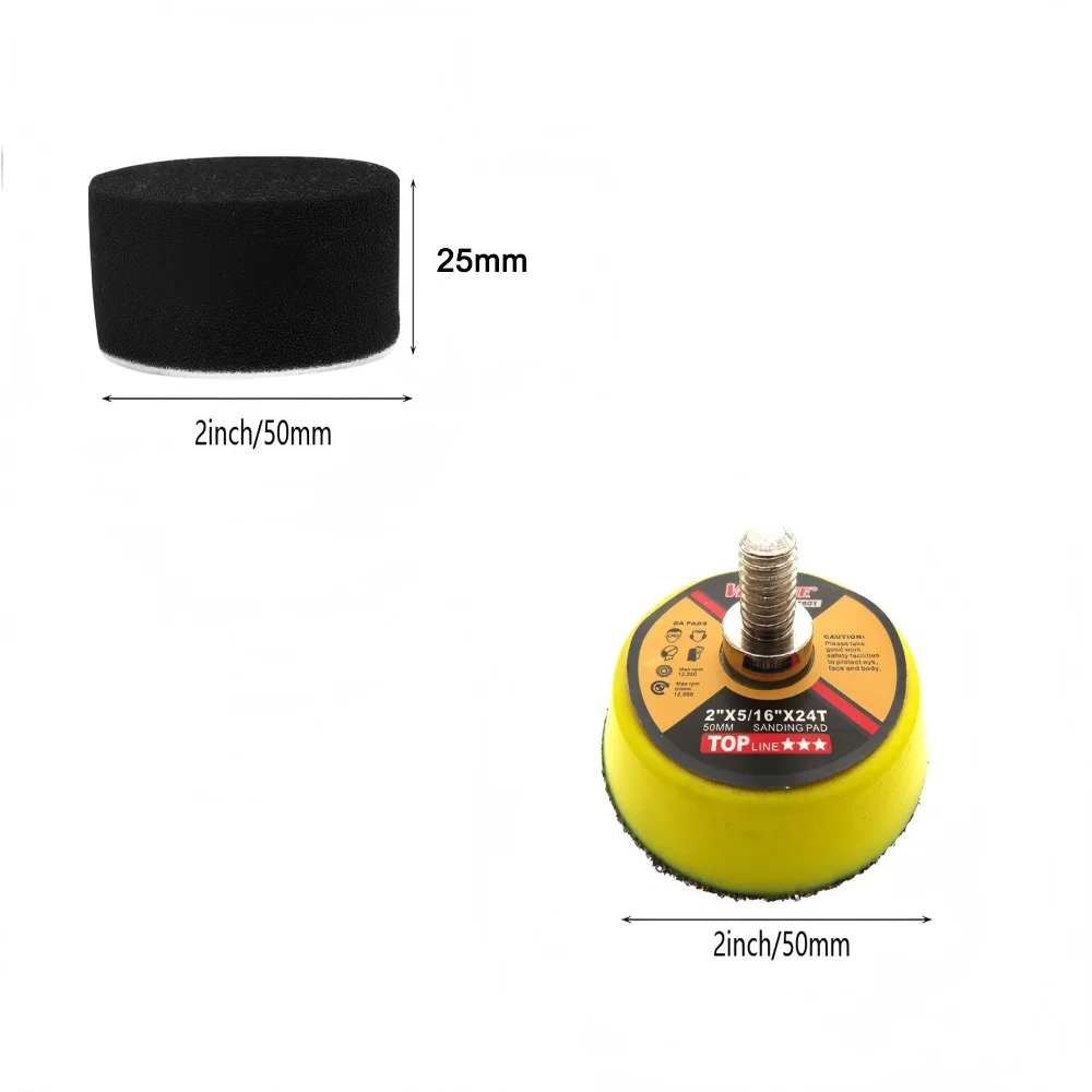 مجموعة إسفنجات تلميع 2 بوصة، 5 - مراجعة Polish Pad Set Buffer وسعره