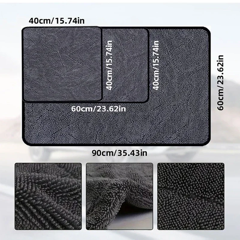 منشفة غسيل السيارات 500 جرام/م - مراجعة Microfiber Towel Detailing وسعره