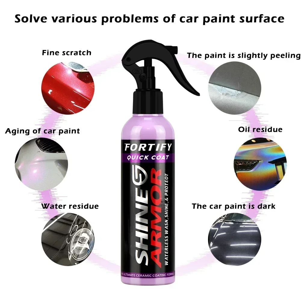 شين أرمور فورتيفاي كويك كوت طل - مراجعة Car Wax Ceramic Coating وسعره
