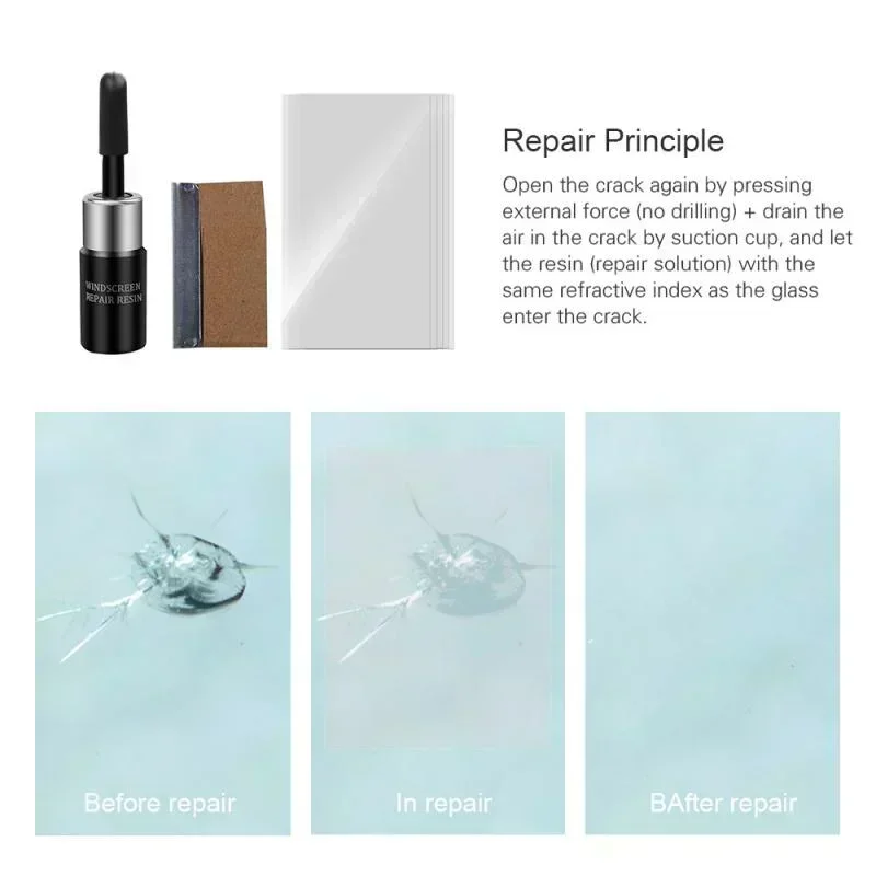 أداة إصلاح زجاج السيارة المتصد - مراجعة Glass Cleaner Streak وسعره