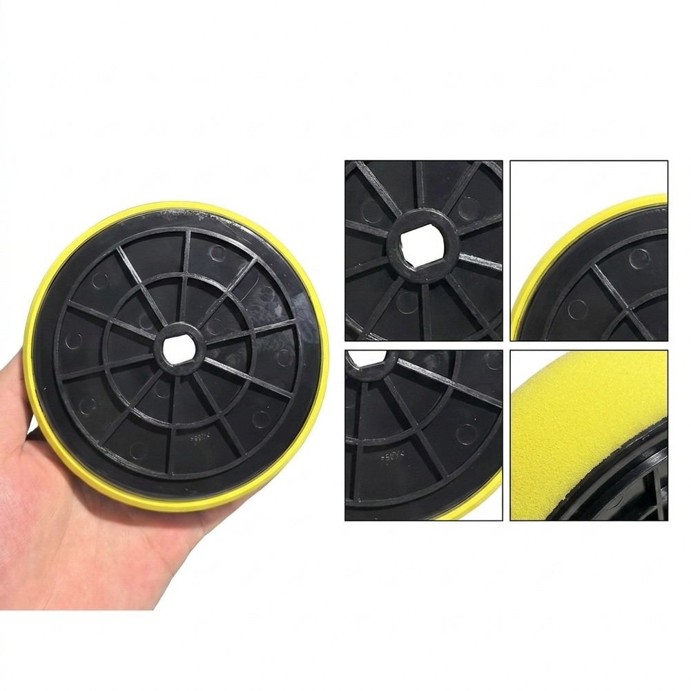 وسادات تثبيت للمقشطة الكهربائي - مراجعة Polish Pad Set Buffer وسعره