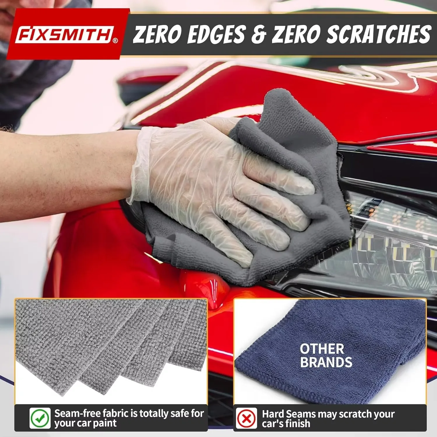 قابلة لإعادة الاستخدام رشاقته  - مراجعة Microfiber Towel Detailing وسعره