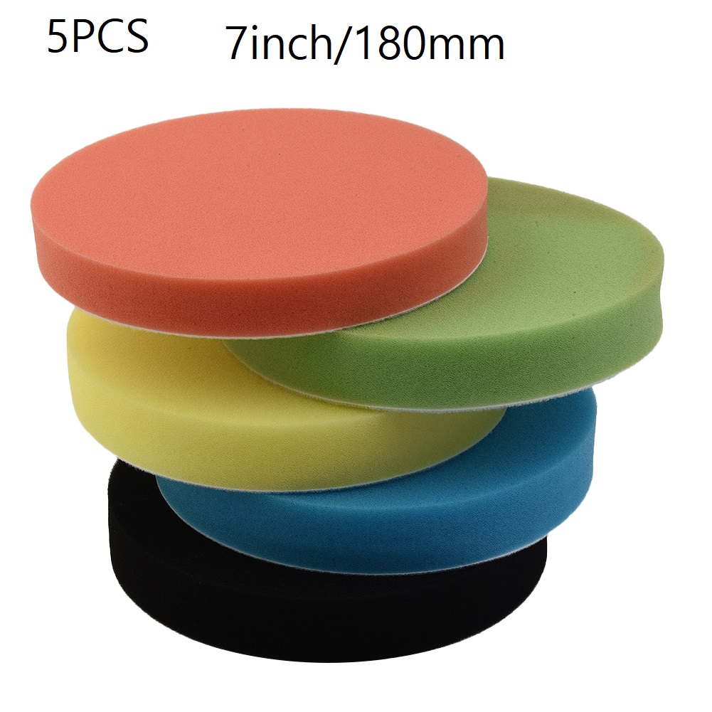 مجموعة من 5 قطع إسفنجية للتلمي - مراجعة Polish Pad Set Buffer وسعره
