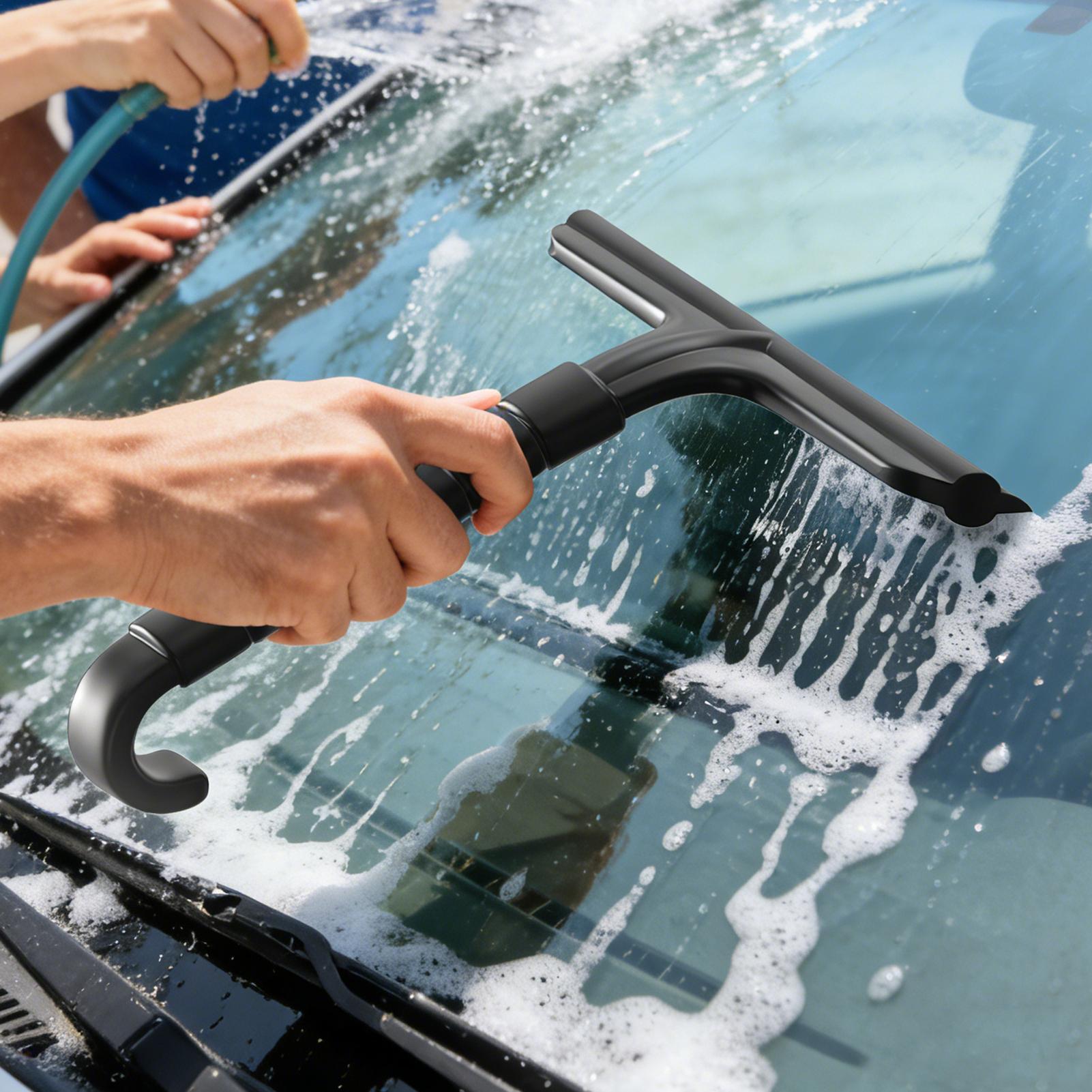ممسحة زجاج الحمام مع خطاف لإزا - مراجعة Glass Cleaner Streak وسعره