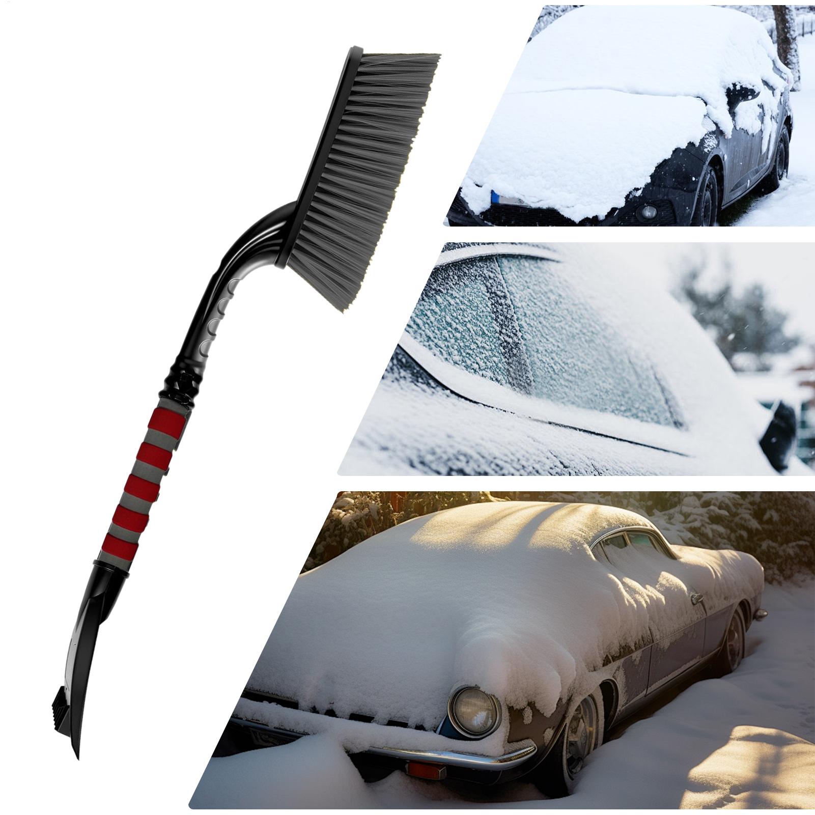 مكشطة السيارة فرشاة الثلج الزج - مراجعة Car Cleaning Brush وسعره