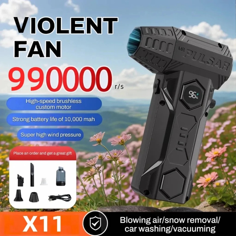 منفاخ الهواء X11 قوي للغاية 99 - مراجعة Dryer Car Blower وسعره