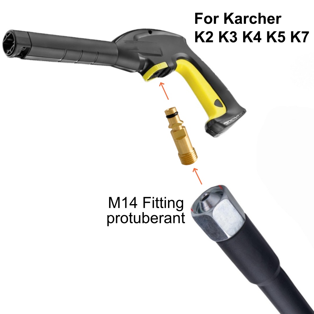 ل كارشر K2-K7 غسل بندقية محول  - مراجعة Car Shampoo Ph وسعره