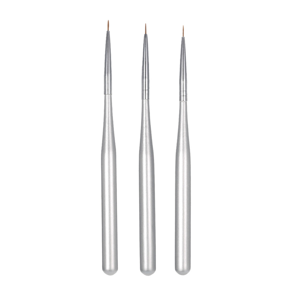 مجموعة أقلام رسم الأظافر 3 قطع - مراجعة Detailing Brush Set وسعره