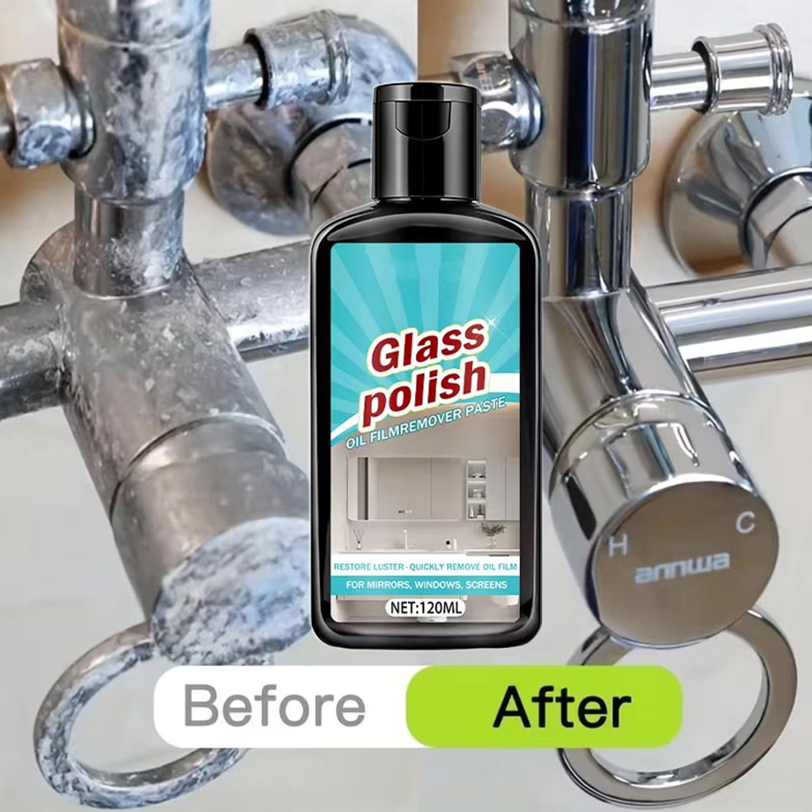 منظف زجاج لأبواب الدش 120 مل،  - مراجعة Glass Cleaner Streak وسعره