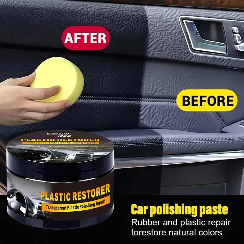 منتج GREEDY TREE لتجديد البلاس - مراجعة Trim Restorer Plastic وسعره