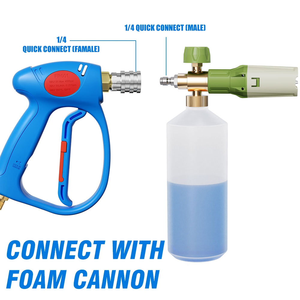 الألومنيوم رغوة بندقية انس رغو - مراجعة Foam Cannon Car Wash وسعره