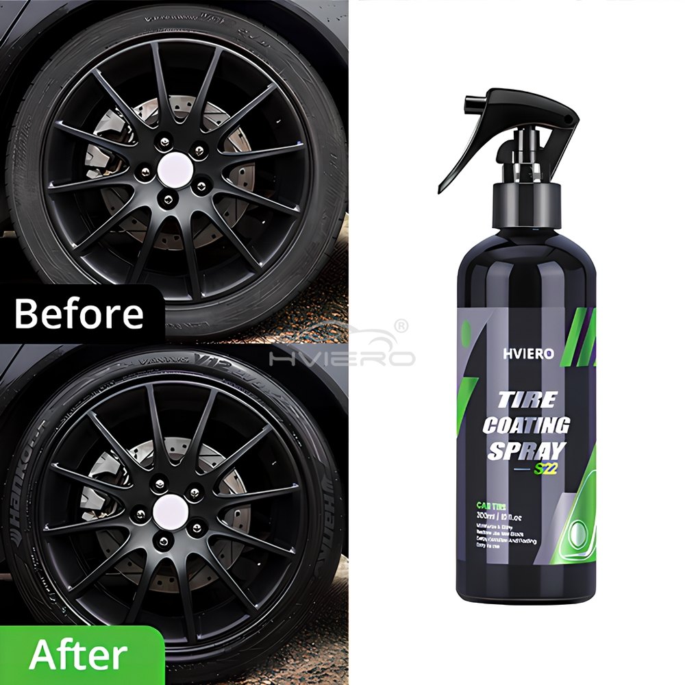 سيارة السيارات الإطارات لمعان  - مراجعة Tire Shine Spray Sealant وسعره