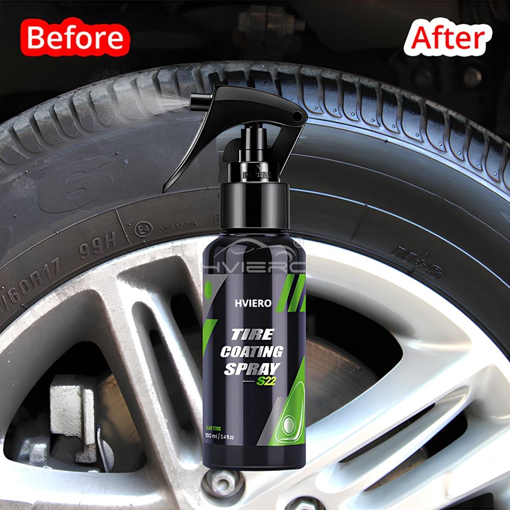 سيارة السيارات الإطارات لمعان  - مراجعة Tire Shine Spray Sealant وسعره