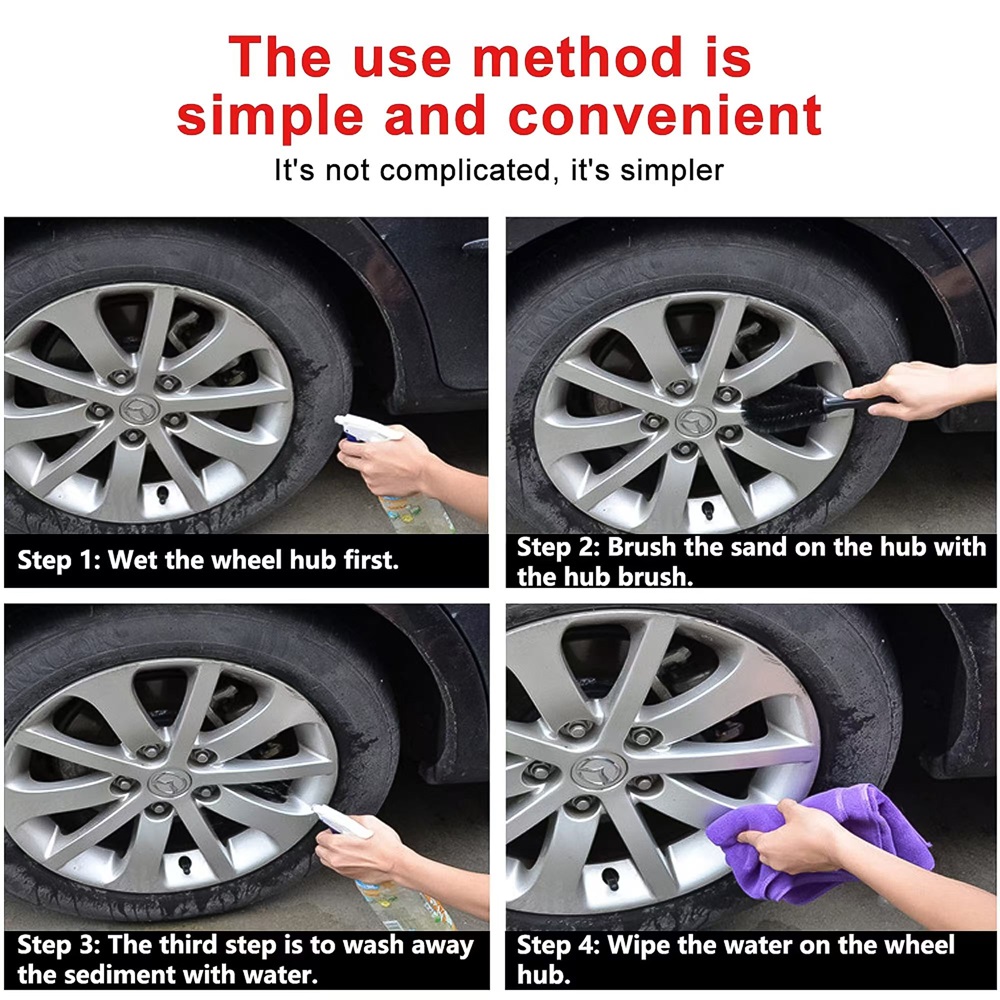 فرشاة عجلة السيارة ذات شعيرات  - مراجعة Wheel Cleaner Alloy وسعره