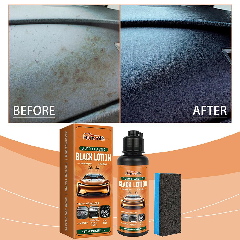لوشن تجديد البلاستيك للسيارات، - مراجعة Trim Restorer Plastic وسعره
