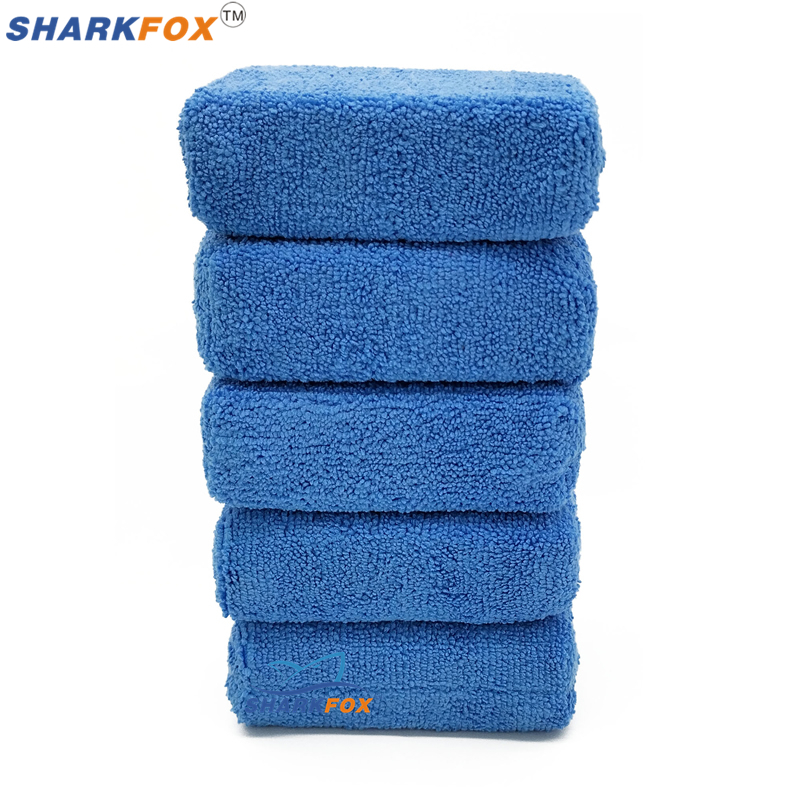 Sharkfox 5 قطعة/الوحدة مستطيلة - مراجعة Wax Applicator Pad وسعره