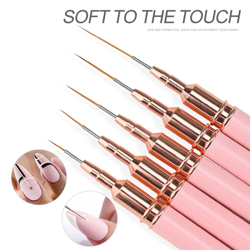 مجموعة من 5 فرش رسم الأظافر بم - مراجعة Detailing Brush Set وسعره