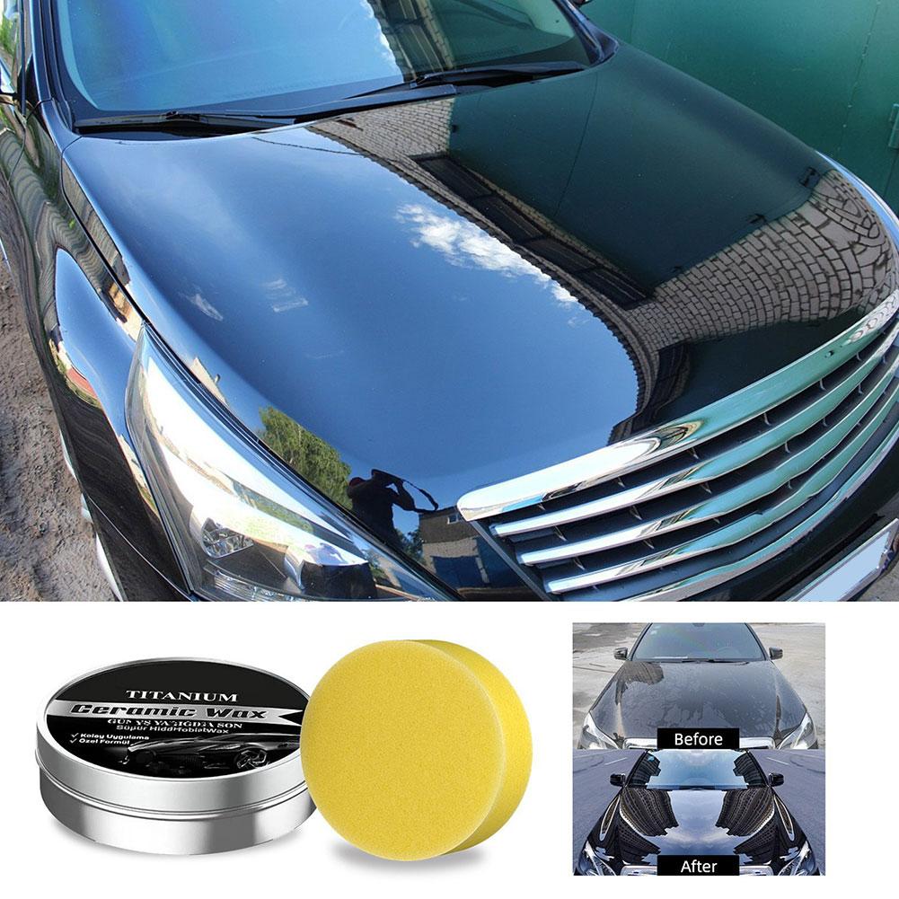 كريم شمع سيراميك التيتانيوم 10 - مراجعة Car Wax Ceramic Coating وسعره