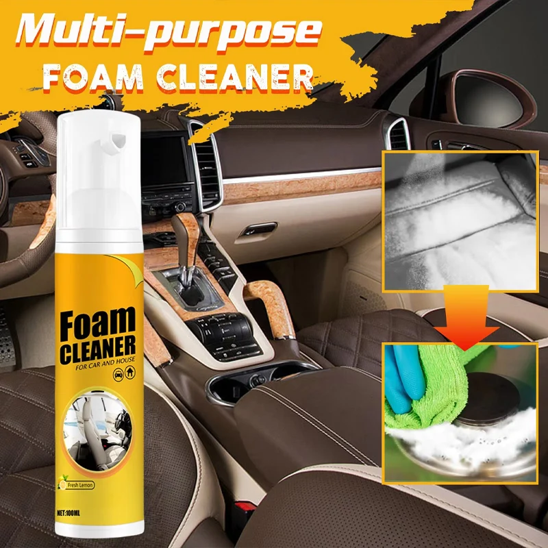 منظف رغوي متعدد الوظائف لمقاعد - مراجعة Leather Cleaner Interior وسعره