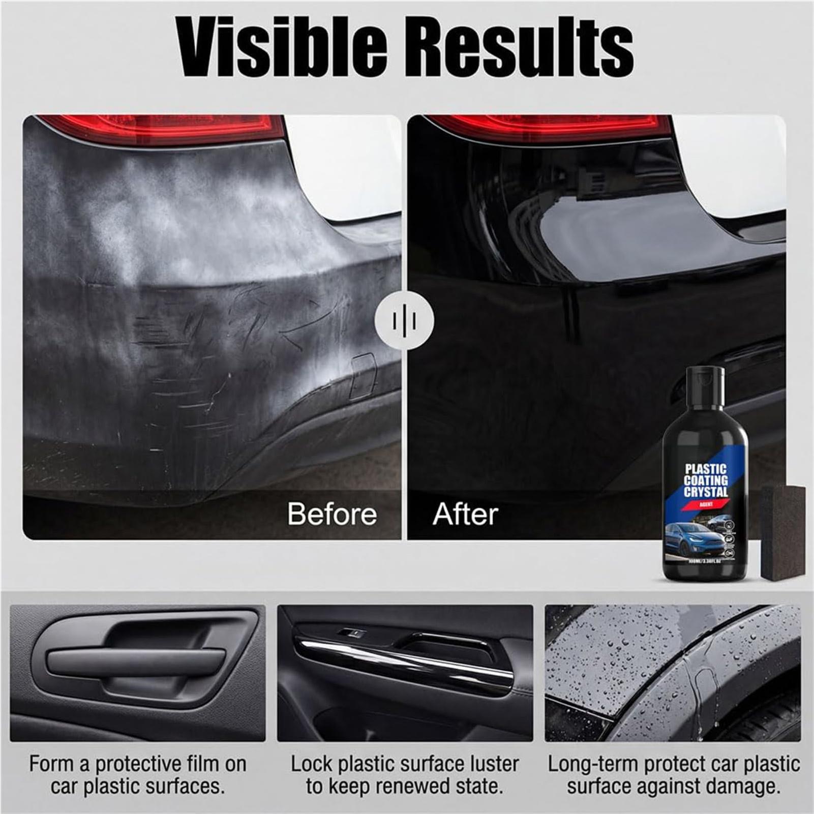 مُرمم حواف السيارات السوداء 10 - مراجعة Trim Restorer Plastic وسعره