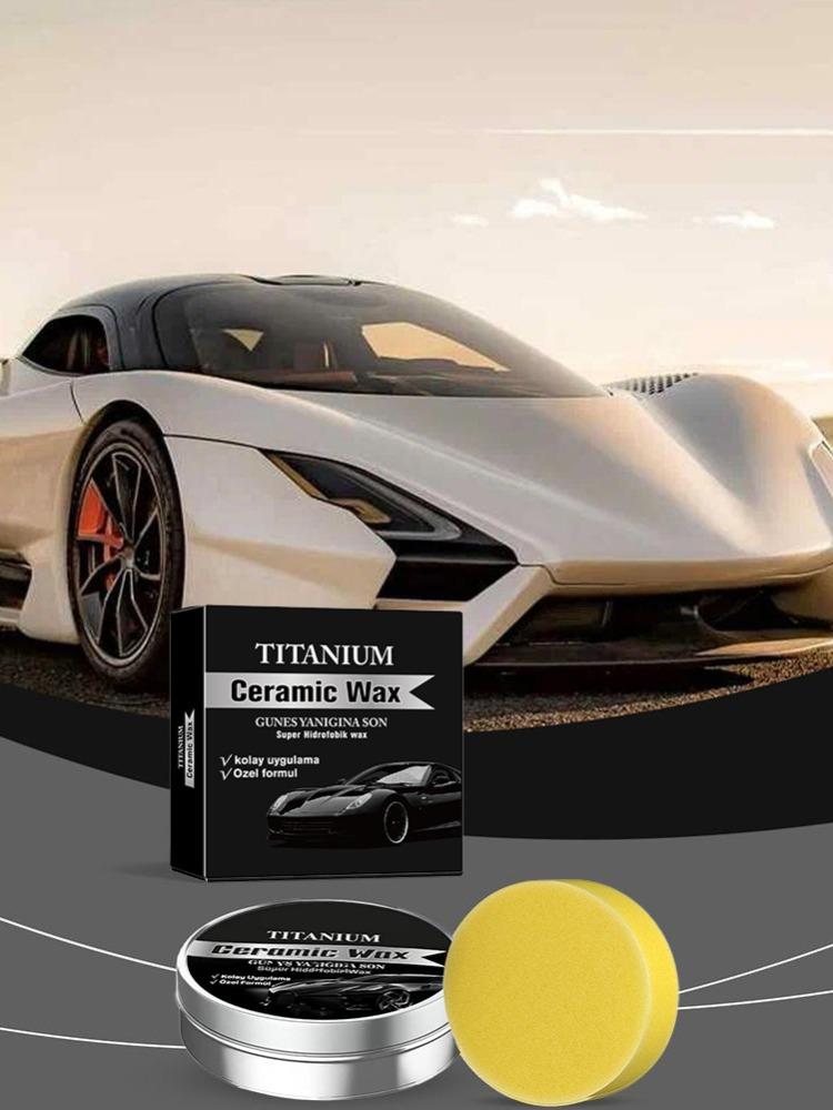 سيارة خدش إصلاح الشمع التيتاني - مراجعة Car Wax Ceramic Coating وسعره