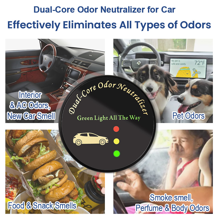 منقي هواء للسيارة، بدون فلتر،  - مراجعة Odor Eliminator Car وسعره