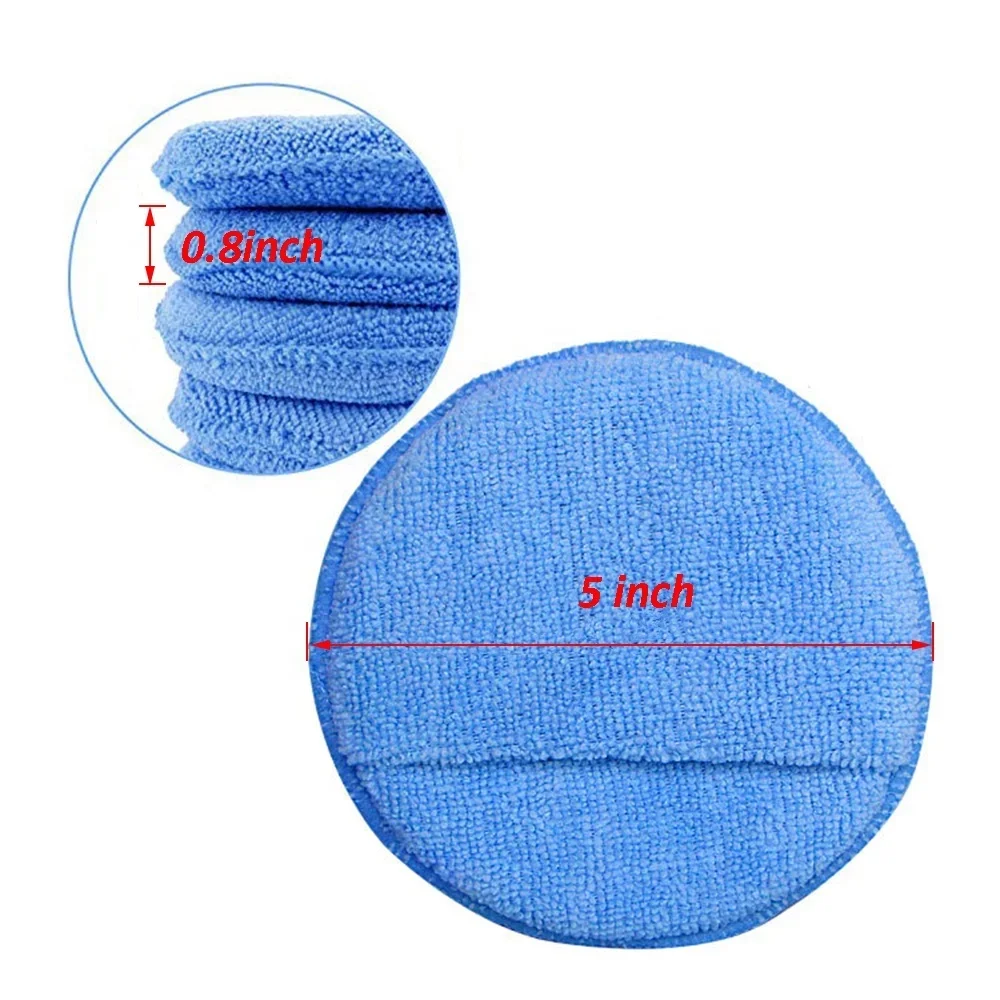 10 قطعة منصات قضيب تفصيل السيا - مراجعة Wax Applicator Pad وسعره
