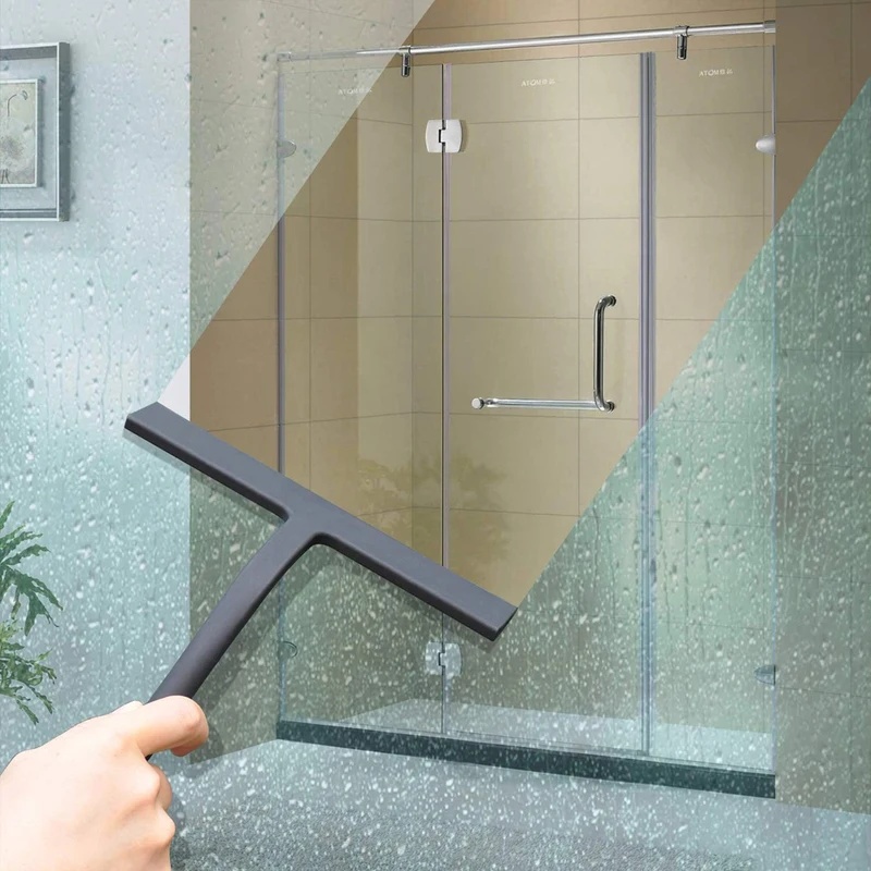 ممسحة سيليكون سوداء غير لامعة  - مراجعة Glass Cleaner Streak وسعره