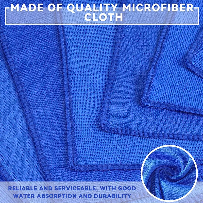 10/200 قطعة مناشف تنظيف السيار - مراجعة Microfiber Towel Detailing وسعره