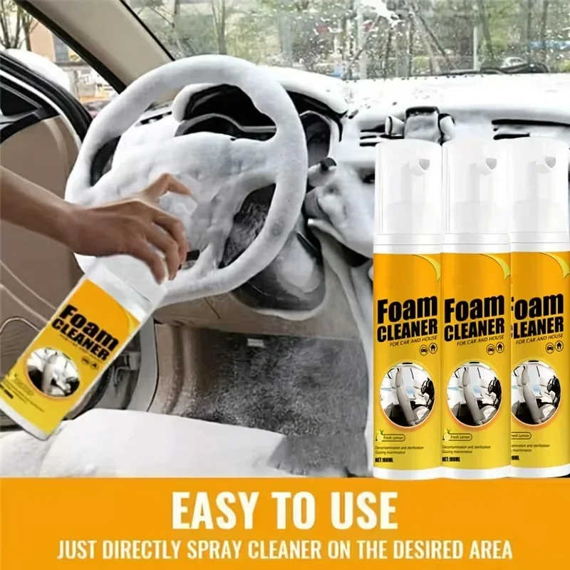 لوازم منظف الرغوة متعددة الوظا - مراجعة Leather Cleaner Interior وسعره