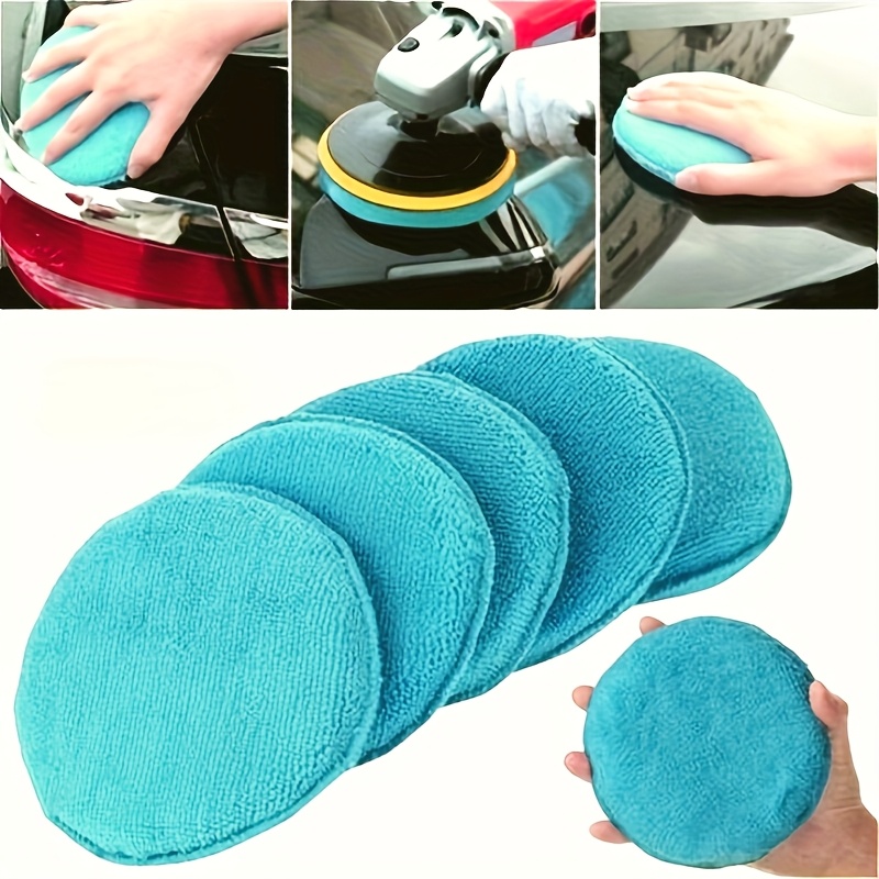 5 قطع من وسادات التلميع فائقة  - مراجعة Wax Applicator Pad وسعره