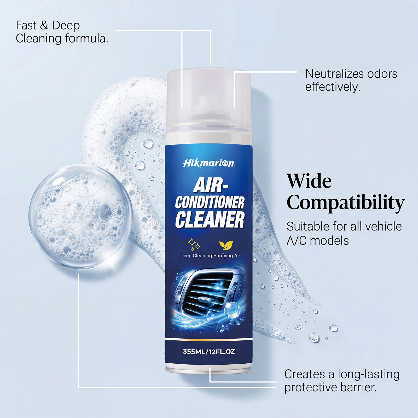 بخاخ منظف مكيف هواء السيارة يز - مراجعة Odor Eliminator Car وسعره