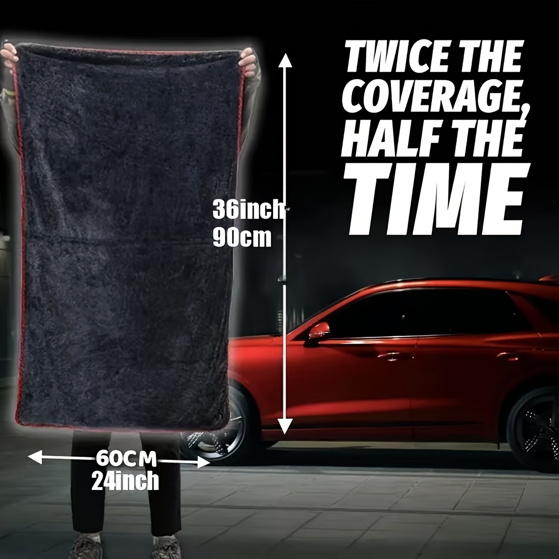 منشفة سيارة فائقة الامتصاص XXL - مراجعة Microfiber Towel Detailing وسعره