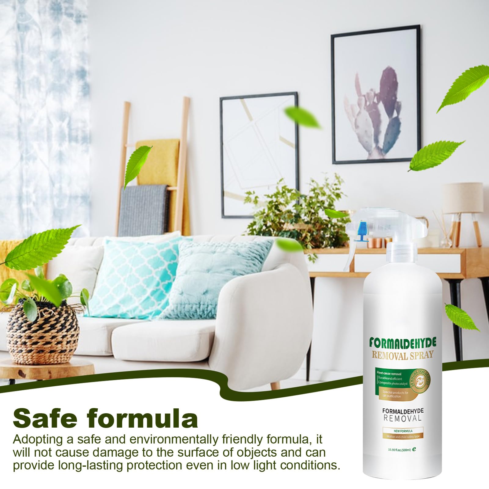 500 مللي رذاذ الفورمالديهايد ب - مراجعة Odor Eliminator Car وسعره