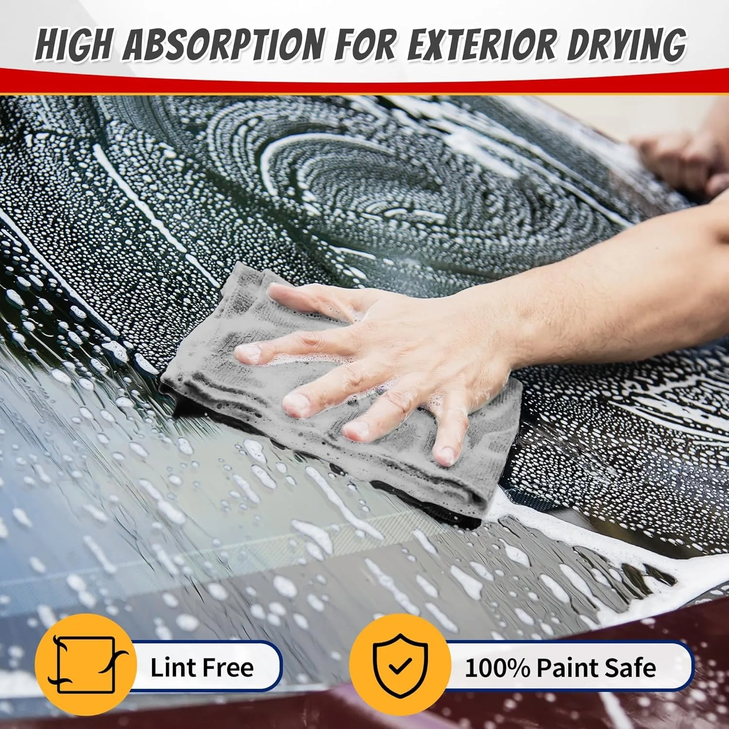 1/50 قطعة قماش تنظيف ستوكات من - مراجعة Microfiber Towel Detailing وسعره