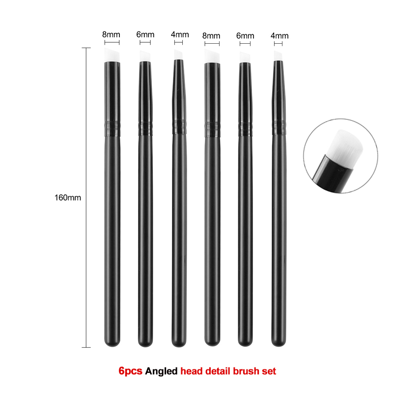 3 قطعة/المجموعة/مجموعة فرش مزج - مراجعة Detailing Brush Set وسعره